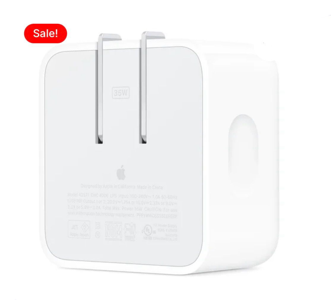 Apple 35W Dual USB-C Power Adapter