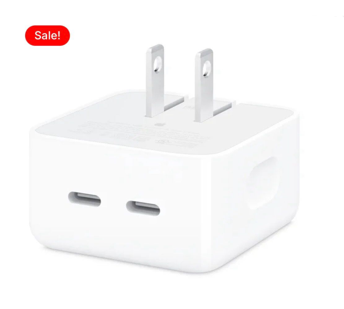 Apple 35W Dual USB-C Power Adapter